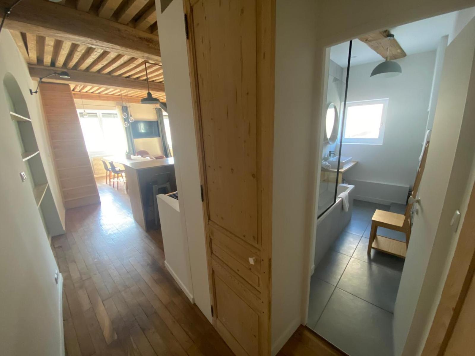 Appartement T3 Hyper Centre De Lyon, Super Vue Fourviere Экстерьер фото